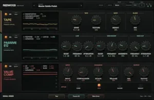 Analog processing workflow for shaping the tone and dynamics of a mix