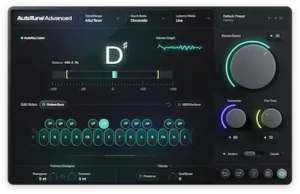 Antares AutoTune Advanced DVA vibrato detection and pitch correction controls