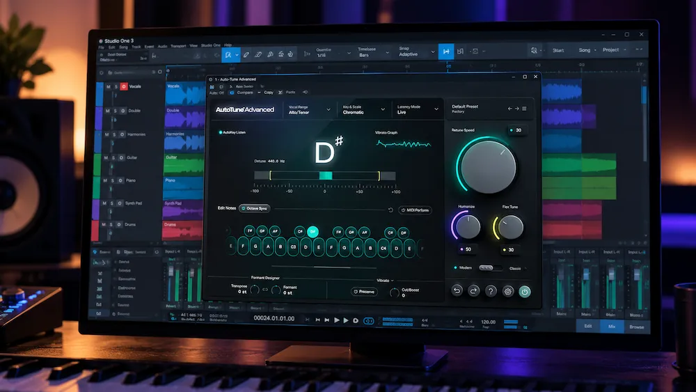 Antares AutoTune Advanced Review: DVA, Vibrato & Vocal Tuning