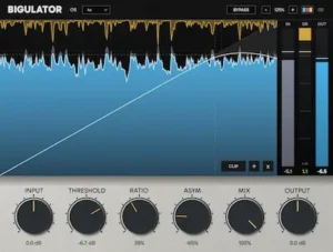 Audio clipping waveform comparison in a professional mastering workflow