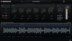 BassFrame bass enhancement workflow for weight, definition and stereo low-end control