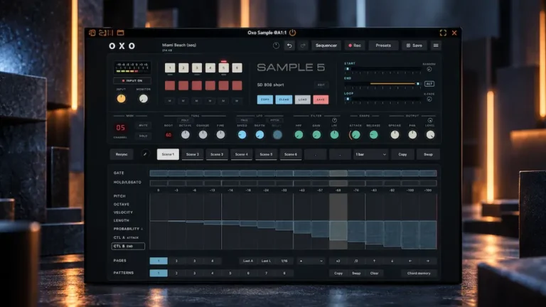 Oxo Sample Review: 12-Bit Lo-Fi Sampler & Sequencer
