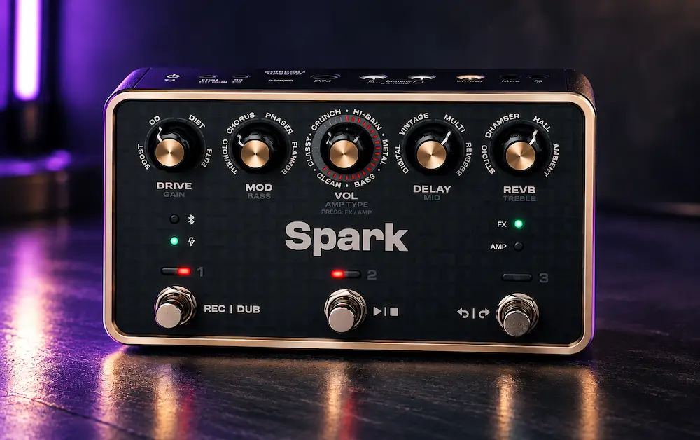 Positive Grid Spark Pedal Review: Sound, Amp Modeling & Recording