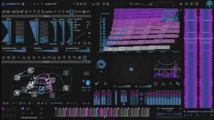 crusher-X 12.20 interface showing granular synthesis controls and real-time grain processing