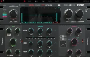 Acustica Audio FINN NOVA nonlinear modeling and analog processing controls