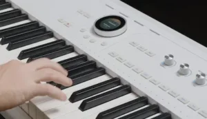 Arturia AstroLab Pure Grand Clean piano preset with velocity-layered acoustic piano sounds