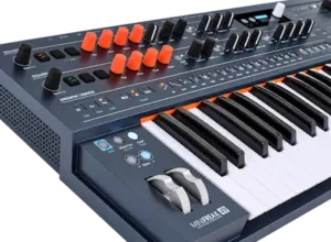 Arturia MiniFreak 49 voice panning controls for stereo sound placement