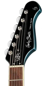 Harley Benton HB-35TL Tesla VR-60 humbuckers with three-way pickup selector and push-pull controls