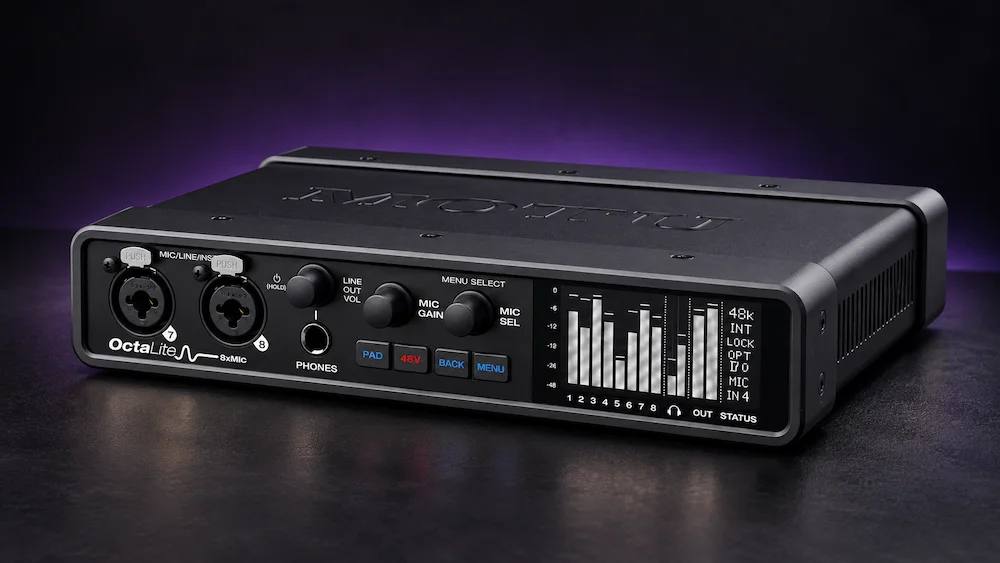 MOTU OctaLite Review: 8 Preamps, DSP & ADAT