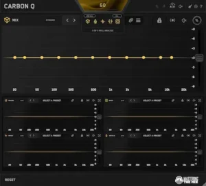 Mastering The Mix CARBON Q Dynamic Mode and Mid/Side controls for mix-wide tonal shaping