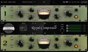 Royal Compressor XT compressor model selection, saturation controls and output level management